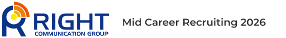 RIGHT COMMUNICATION GROUP Mid Career Recruiting 2026